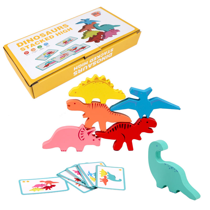Party Games Kids Indoor - Blocs d'équilibre en bois, jouets pour