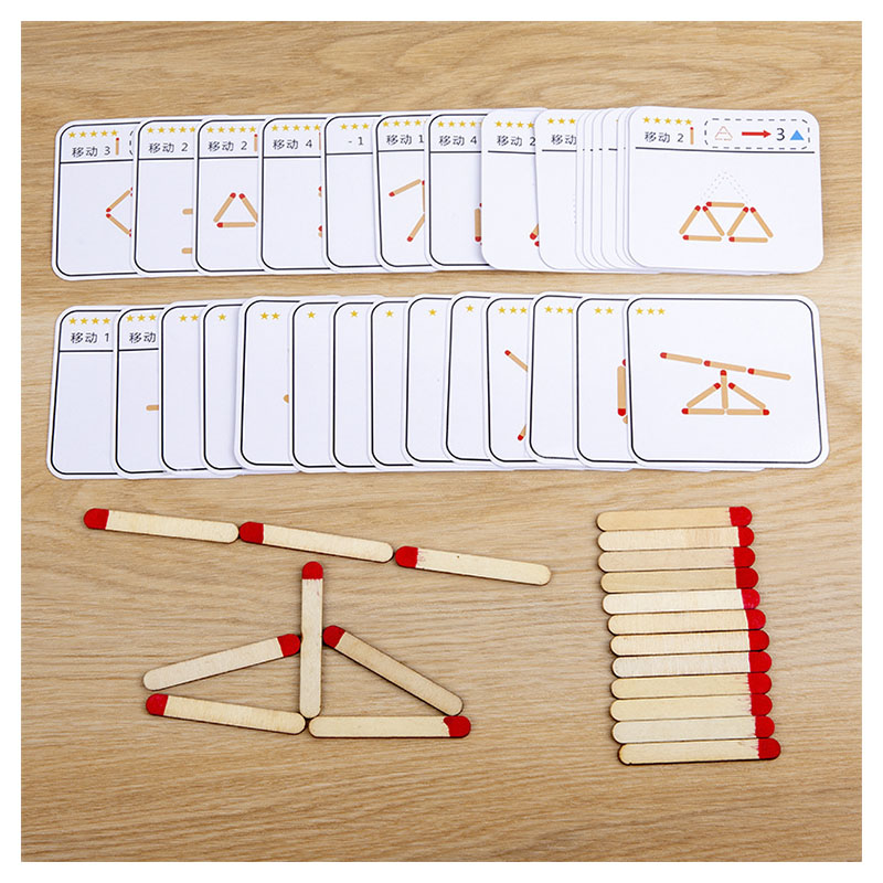 Party Games Kids Indoor - Jeu de puzzle Montessori, jouets en