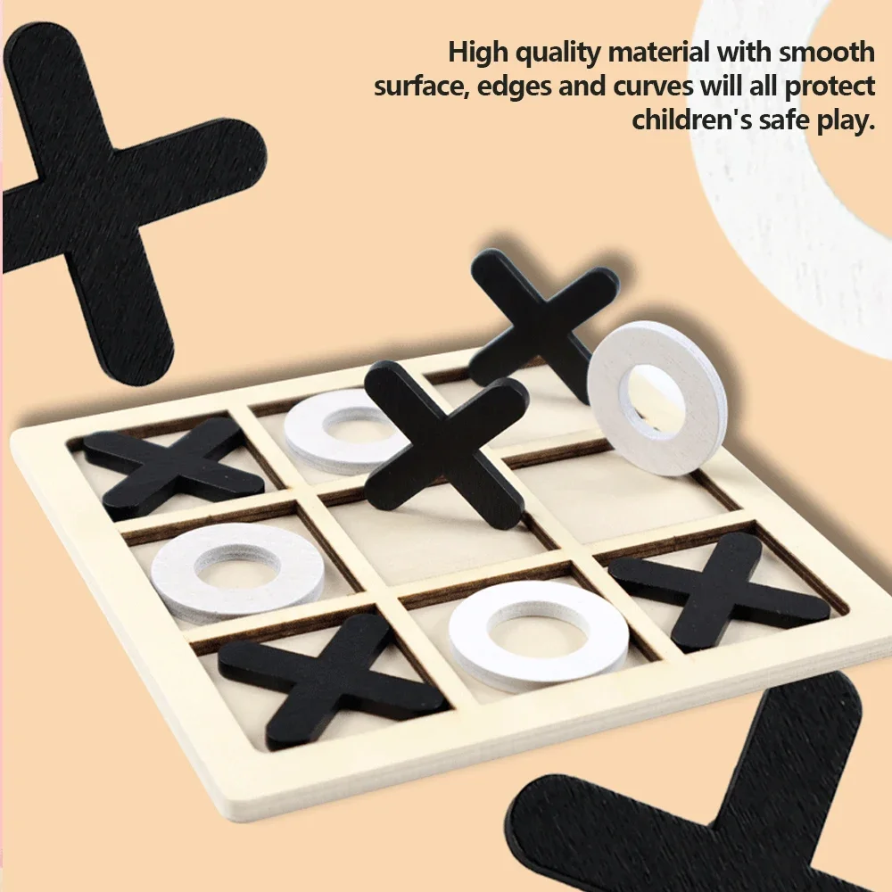 Jeu en bois XO Tic Tac Toe, Mi - Party Games Kids Indoor avis et prix