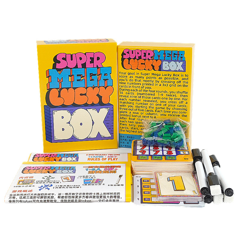 Super Mega Lucky Box, jeu de s - Party Games Board Game avis et prix