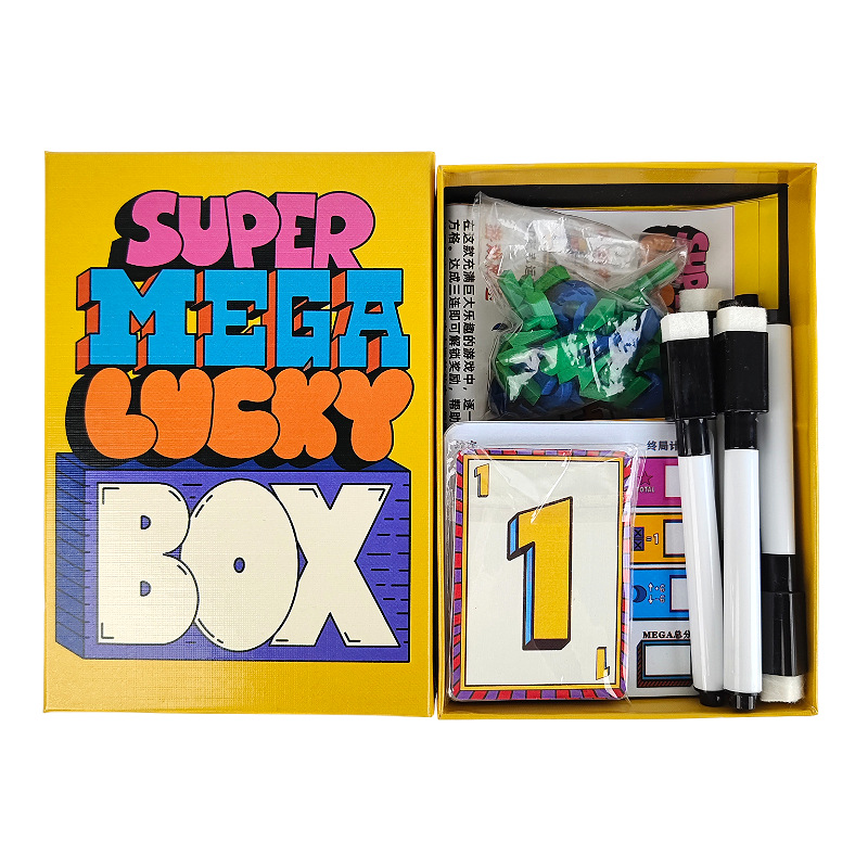 Super Mega Lucky Box, jeu de s - Party Games Board Game avis et prix