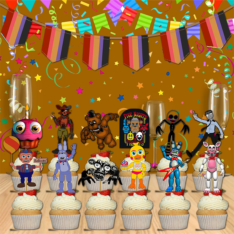 FNAF – décoration de jeu Five  - Party Games At Christmas avis et prix