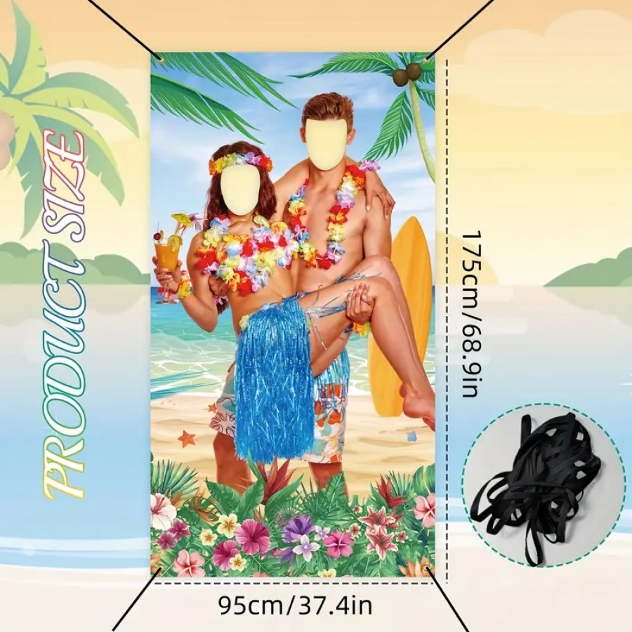 Bannière Photo de Couple Luau  - Party Games Couple avis et prix
