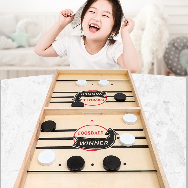 Jeu de société 2-en-1 en bois  - Party Games Board Game avis et prix