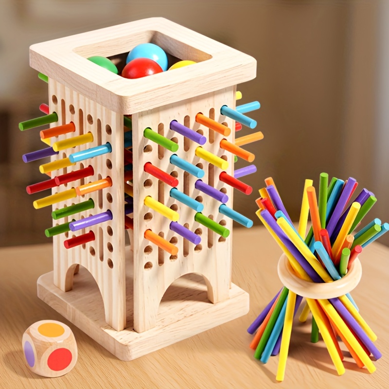 Jeu de société en bois Montess - Party Games Kids Indoor avis et prix