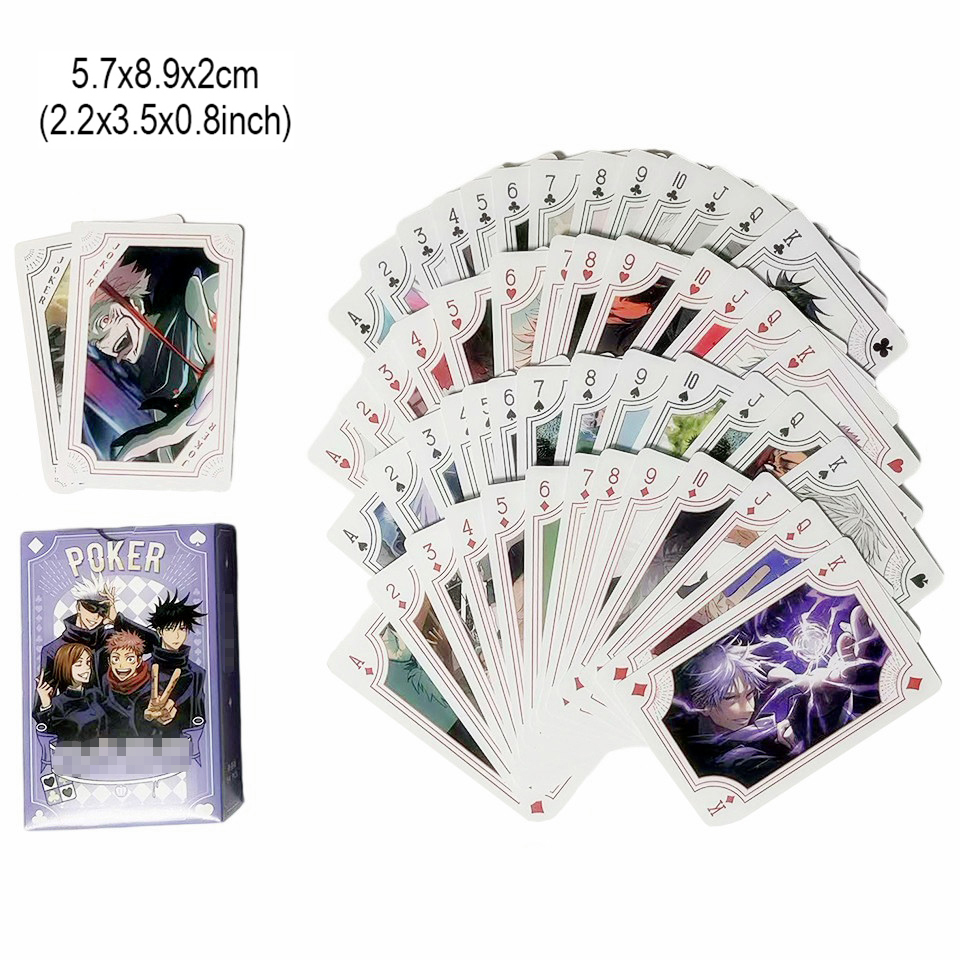 Jeu de cartes de poker Jujutsu - Party Games Kids Indoor avis et prix
